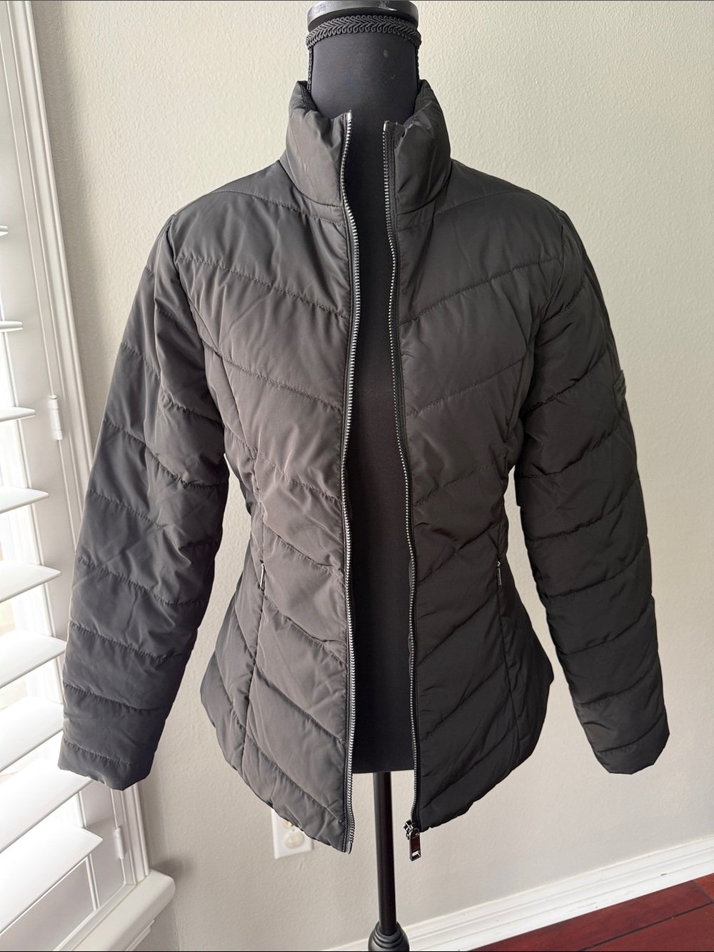 Ted Baker Black Quilted Puffer Jacket